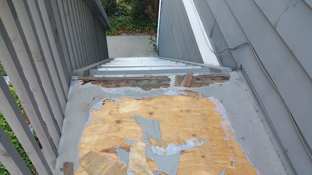 Repairing and Waterproofing a Residential Plywood Deck