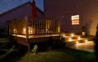 outdoor deck lighting