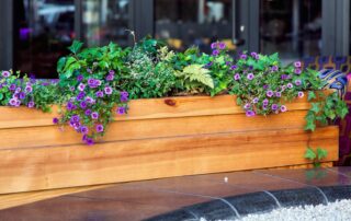 outdoor planter boxes