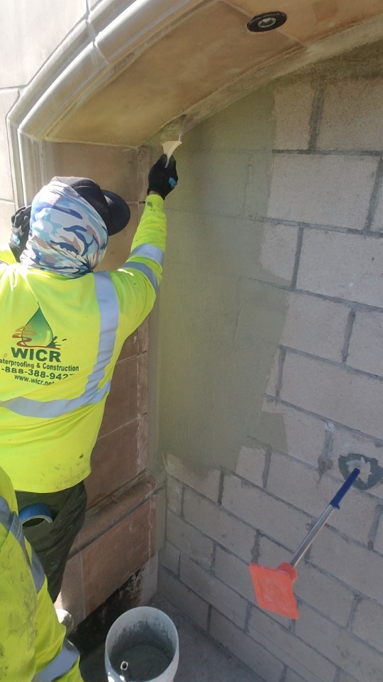WICR Case Study Image of Fountain Waterproofing